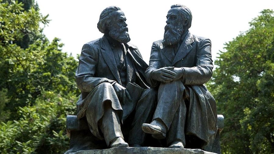 Marx e Engels: duas personalidades extremamente talentosas, unidas por um afeto mútuo e pela paixão por uma causa comum que mudou o curso da história - Getty Images