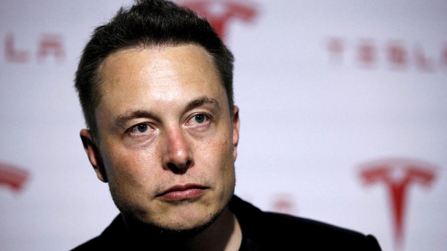 Elon Musk, CEO da Tesla; 15 funcionários negros entraram com processo acusando montadora de discriminação - Lucy Nicholson/Reuters