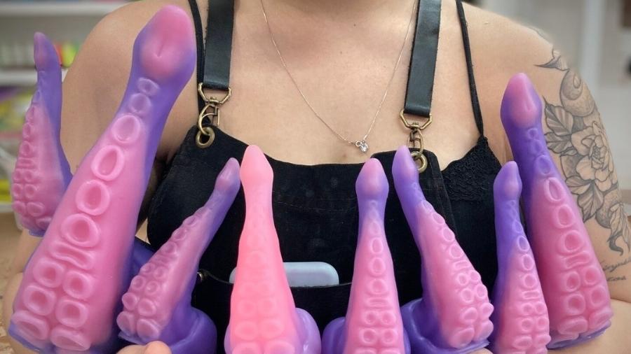 A loja Monster D vende o que chama de "fantasy sex toy", com direito a tentáculos, chifres de unicórnio e mais - Divulgação