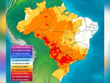 Nova onda de calor que vai atingir o Brasil pode ser a mais forte do ano