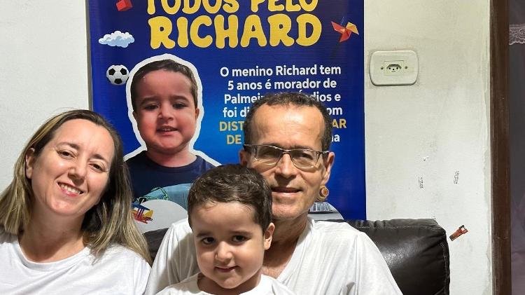 Leonice, Rubens e o filho Richard