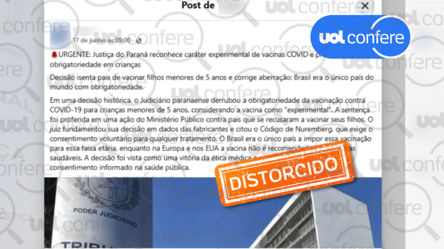 5.jul.2025 - Publicações enganam ao distorcer efeitos de decisão de um juiz do Paraná 5.jul.2025 - Publicações enganam ao distorcer efeitos de decisão de um juiz do Paraná