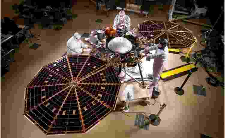 sonda insight - Nasa/JPL-Caltech/Lockheed Martin - Nasa/JPL-Caltech/Lockheed Martin