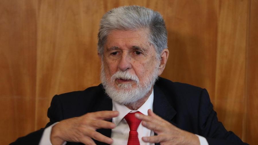Celso Amorim é conselheiro de Lula quando o assunto é geopolítica - FÁTIMA MEIRA/FUTURA PRESS/ESTADÃO CONTEÚDO