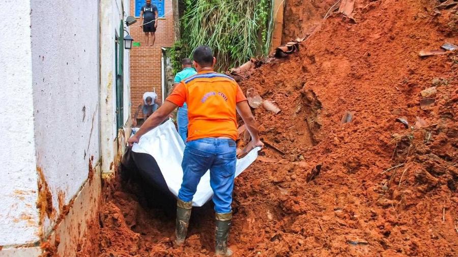 Em 10h, choveu o esperado para 20 dias em Ilhéus, no Sul da Bahia - Jéssica Alves/Prefeitura de Ilhéus