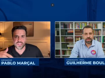 Boulos não apresenta 'bomba' contra Nunes e usa Marçal em última propaganda