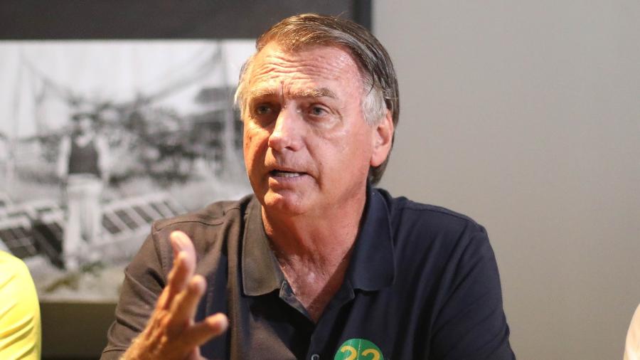 O ex-presidente Jair Bolsonaro (PL)