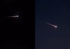 Resto da SpaceX? 'Bola de fogo' é vista no céu de várias cidades do Brasil (Foto: Reprodução de vídeo)