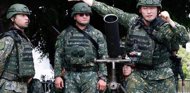 Taiwan inicia exercícios para testar comando diante de ataque chinês