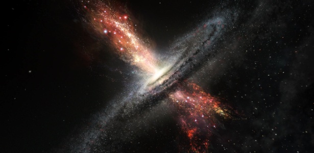 Estrelas se formam em interior de buraco negro supermassivo - ESO / M. Kornmesser