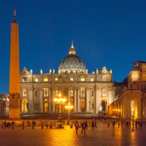 Praça São Pedro, no Vaticano - Getty Images