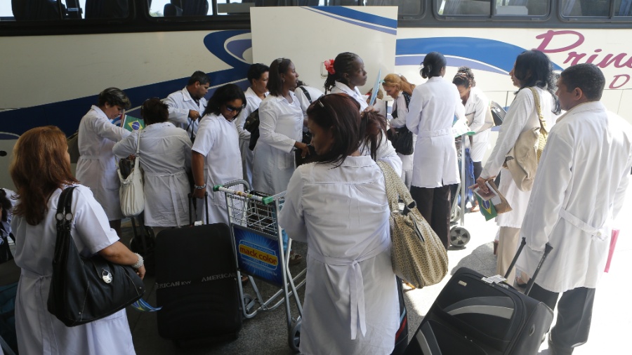  Medicos cubanos estão deixando o programa depois que o governo e Cuba anunciou sua retirada - Moacyr Lopes Junior/ Folhapress