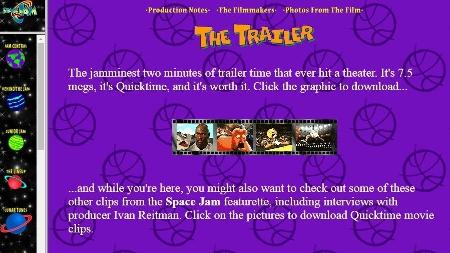 site de space jam