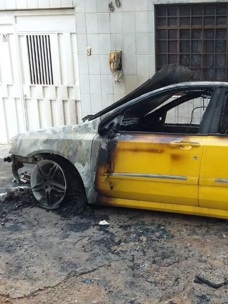 PM é preso suspeito de atear fogo em carro de crítico de motim no CE - Divulgação 