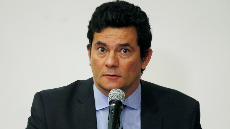 Ex-juiz Sergio Moro, que pediu demissão do cargo de ministro da Justiça - UESLEI MARCELINO
