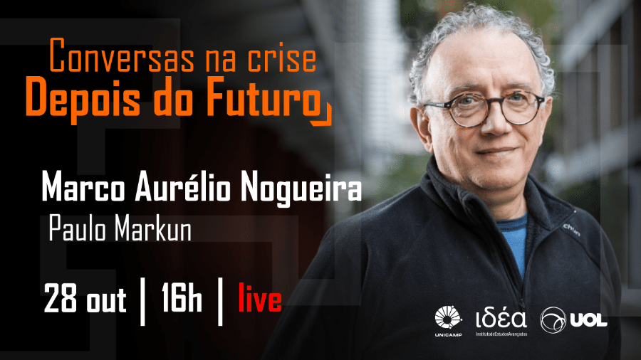 Marco Aurélio Nogueira no Conversas na Crise (28/10/20) - Arte/IdEA-Unicamp