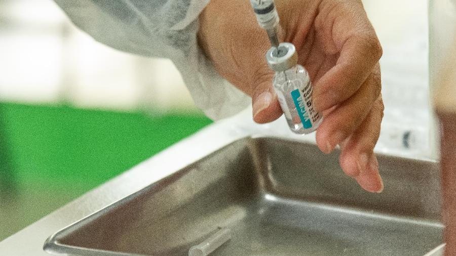 Ontem, a capital paulista teve a campanha de vacinação contra a covid-19 suspensa após falta de doses - Romeo Campos/Estadão Conteúdo