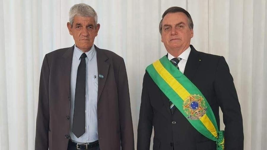 Waldir Ferraz e Jair Bolsonaro, ambos do PL - Reprodução/Instagram