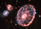 James Webb dá zoom para mostrar distância até uma bela galáxia; veja vídeo (Foto: Reprodução/Nasa)