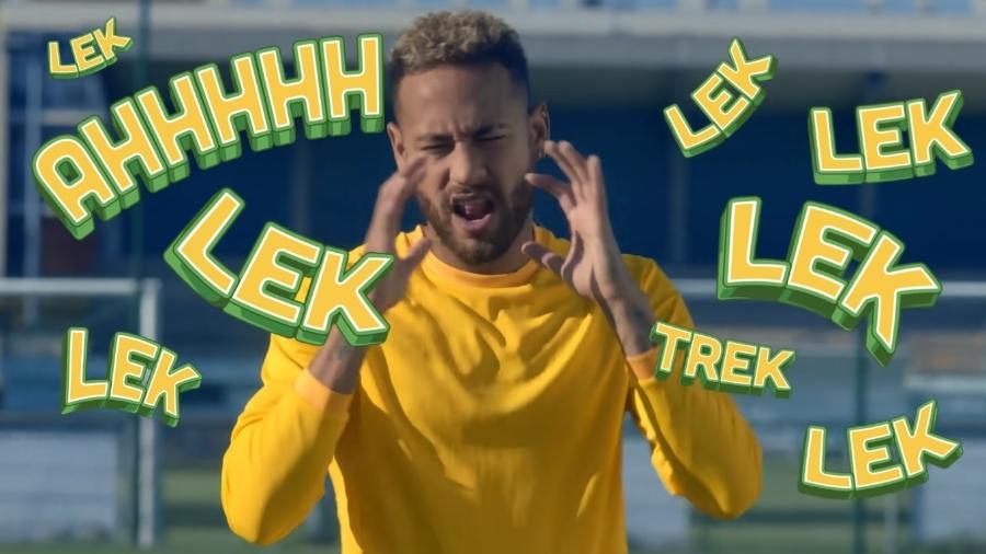 Neymar e "Dança do Essinho" no comercial da Sadia - Reprodução