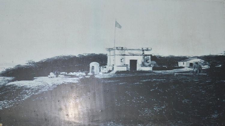 Forte São Francisco Xavier em 1922, em Tabatinga