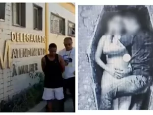 Homem é preso após ameaçar a ex-mulher com foto de casal em caixão no RJ