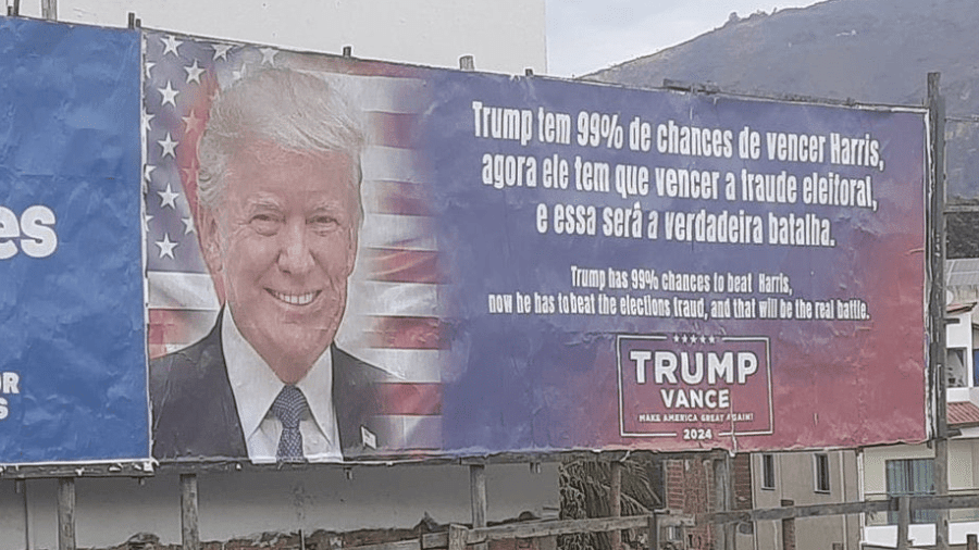 Outdoor defende Donald Trump em Governador Valadares