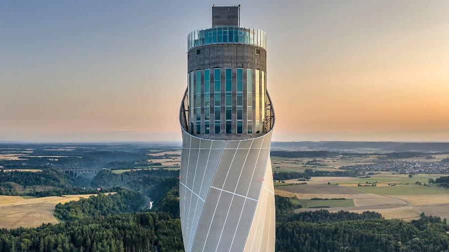 Conheça mais sobre o arranha-céu TK Elevator Testturm, na Alemanha - Divulgação/TK Elevator