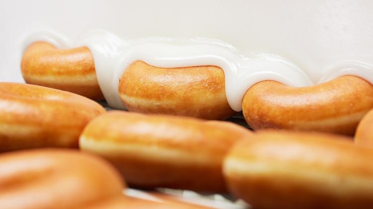 Original Glazed é considerado uma marca registrada da Krispy Kreme Original Glazed é considerado uma marca registrada da Krispy Kreme
