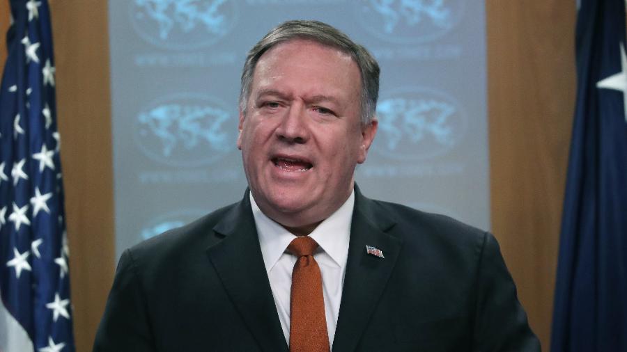 Mike Pompeo, secretário de Estado americano - Mark Wilson/Getty Images/AFP