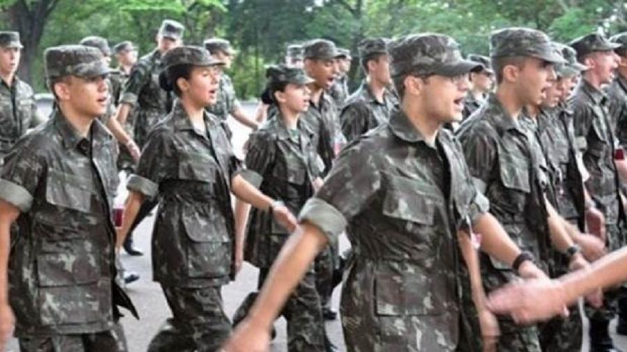 O Exército permitiu que mulheres entrassem na Academia Militar das Agulhas Negras (Aman) em 2017 - Divulgação/Exército Brasileiro
