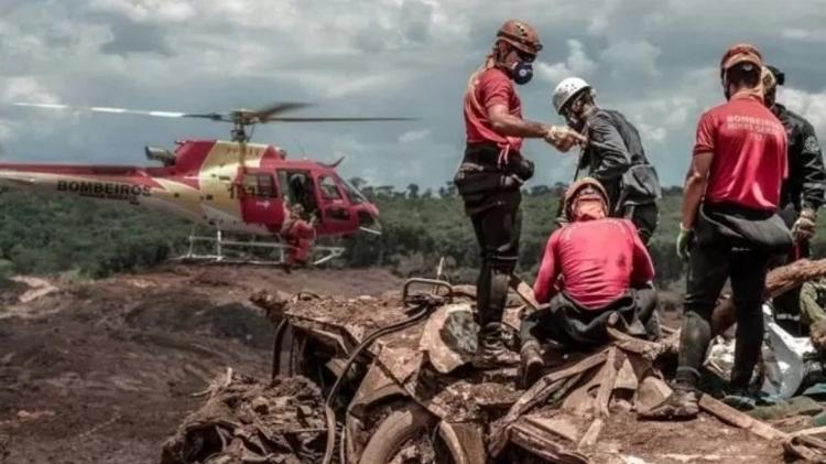 Almost three years after the Brumadinho tragedy, searches continue to locate victims - Minas Gerais Fire Department - Minas Gerais Fire Department