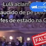Vídeo mostra Lula sendo aplaudido em evento do PAC, não em discurso na ONU