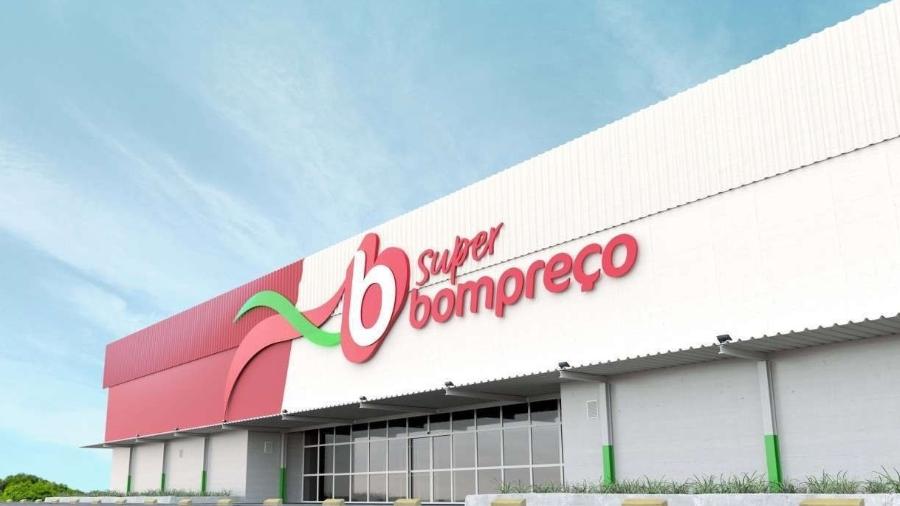 Fachada do supermercado BomPreço