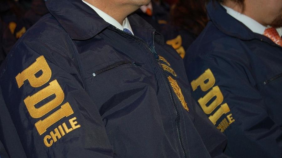 Agentes da Policía de Investigaciones do Chile