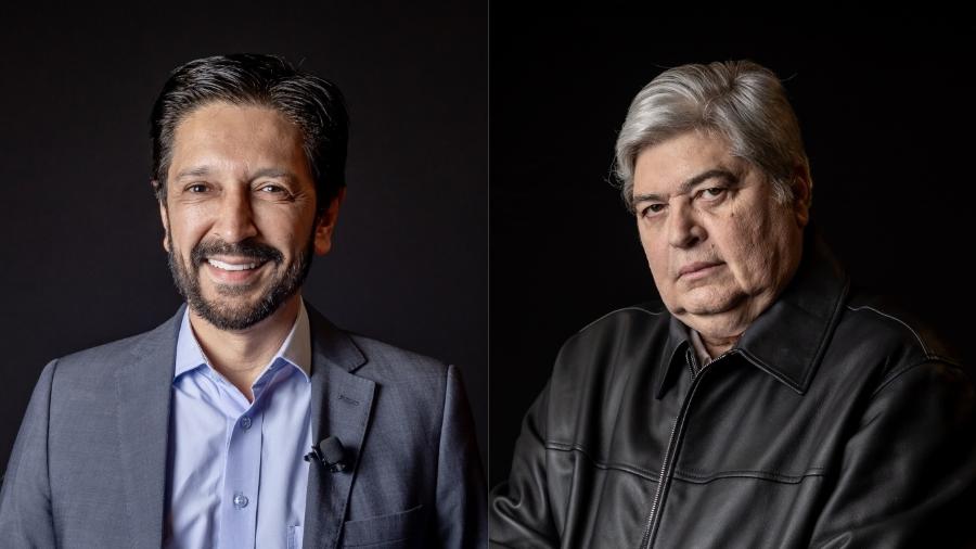 Ricardo Nunes e José Luiz Datena foram os únicos candidatos à Prefeitura de São Paulo com variações fora da margem de erro da pesquisa desde o início da campanha eleitoral - Mariana Pekin/UOL