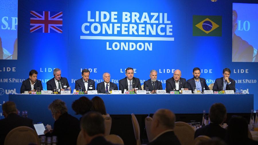 Abertura da Lide Brazil Conference em Londres - Felipe Gonçalves/LIDE