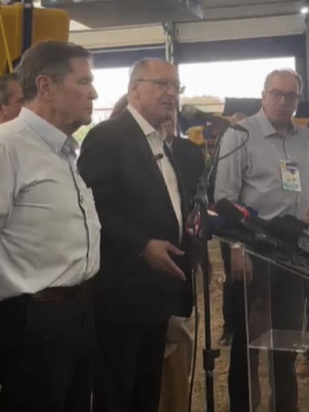 Alckmin anuncia programa de crédito para maquinário agrícola na feira Agrishow