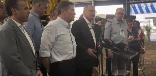 Alckmin anuncia R$ 10 bi para financiar máquinas agrícolas a juros baixos