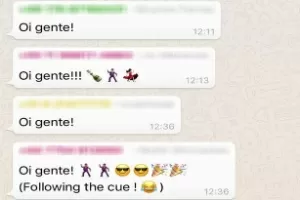 Bom dia no grupo do WhatsApp é coisa de brasileiro? Estrangeiros respondem - 08/05/2017 - UOL TILT Bom dia no grupo do WhatsApp é coisa de brasileiro? Estrangeiros respondem - 08/05/2017 - UOL TILT