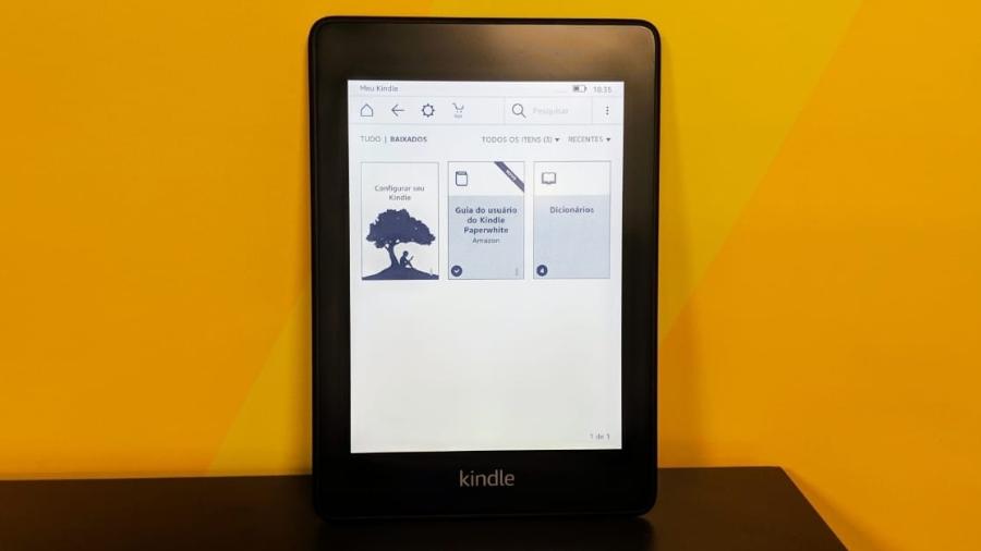 lança no Brasil nova versão do Kindle Paperwhite, leitor digital  mais vendido da empresa, Tecnologia
