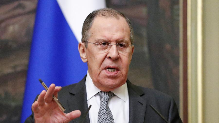 Sergei Lavrov, ministro das Relações Exteriores da Rússia - REUTERS/Shamil Zhumatov/Pool