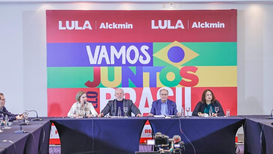 Reunião da coordenação da campanha do ex-presidente Lula (PT) e do ex-governador Geraldo Alckmin (PSB) - Ricardo Stuckert