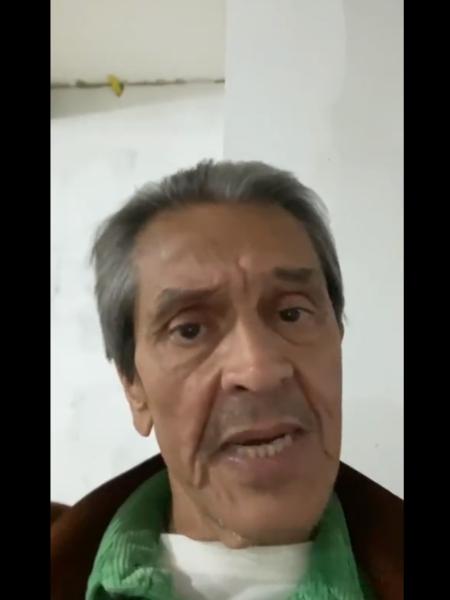 O ex-deputado Roberto Jefferson (PTB) durante um vídeo - Reprodução/Twitter/@crisbrasilreal