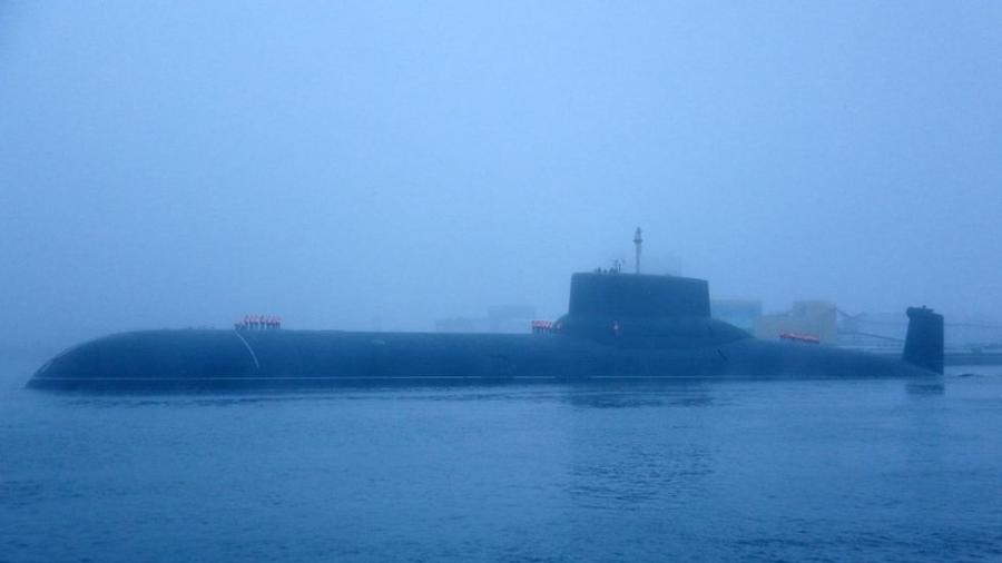 Submarino nuclear russo Dmitriy Donskoy - Getty Images