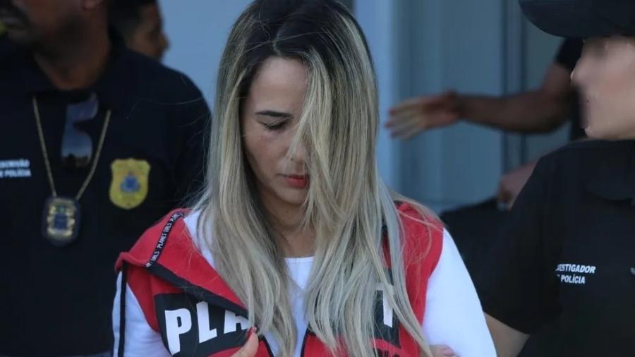 Jasiane Teixeira, conhecida como 'Dona Maria', está presa em São Paulo desde janeiro Jasiane Teixeira, conhecida como 'Dona Maria', está presa em São Paulo desde janeiro