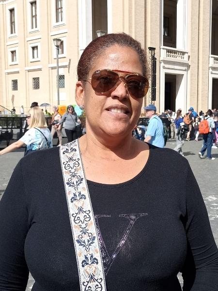 Rosafina Pigna, de 49 anos, cuidadora de Santo Domingo, República Dominicana, mora na Itália há cinco anos Rosafina Pigna, de 49 anos, cuidadora de Santo Domingo, República Dominicana, mora na Itália há cinco anos