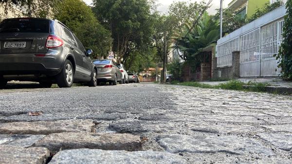 Restaram na cidade de São Paulo cerca de cinco mil ruas de paralelepípedos Restaram na cidade de São Paulo cerca de cinco mil ruas de paralelepípedos
