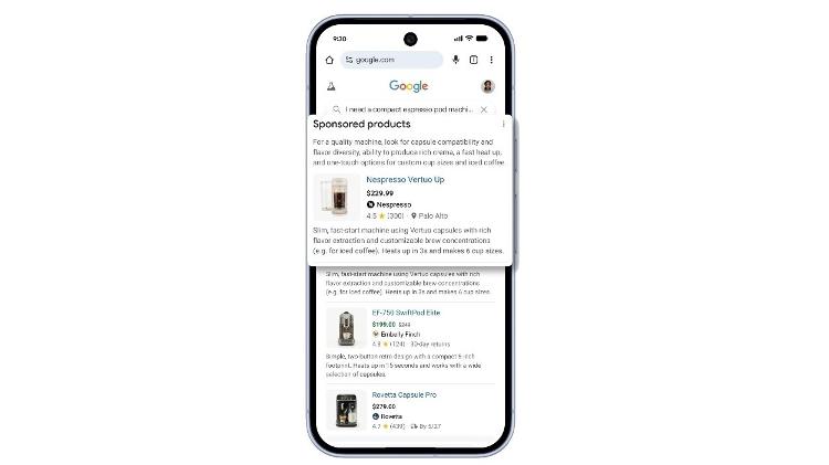  Google planeja inserir produtos patrocinados baseado no contexto da solicitação feita na busca
