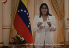 Delcy diz que Venezuela terá eleições com o 'mundo como testemunha'